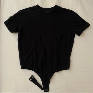 Black T-Shirt Bodysuit